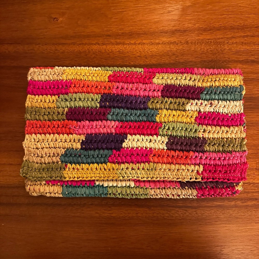 Rebecca Minkoff Straw Clutch
